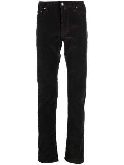 Jacob Cohen Trousers In Black