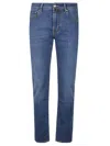 Jacob Cohen Mid-rise Straight Leg Jeans In Blue