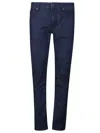 Jacob Cohen Dark Blue Chino Pants In Blue