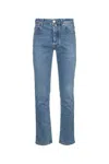 Jacob Cohen Jeans With Belt Loops In Blue