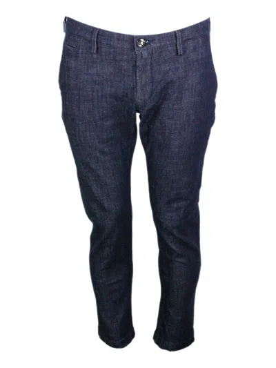 Jacob Cohen Trousers In Blue