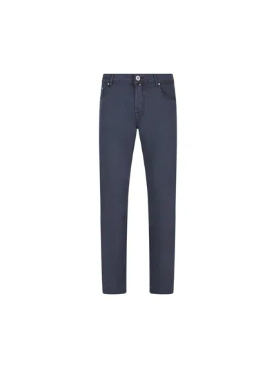 Jacob Cohen Pants In Blue