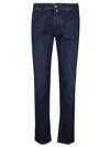Jacob Cohen Blue Cotton Jeans & Pant In Blue