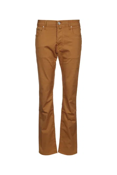 Jacob Cohen Pants In Brown