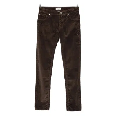 Jacob Cohen Corduroy Trousers In Brown