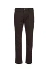 Jacob Cohen Trousers With Pockets And Belt Loops In Brown