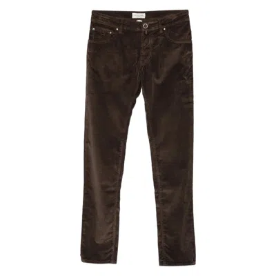 JACOB COHEN PANTS BROWN