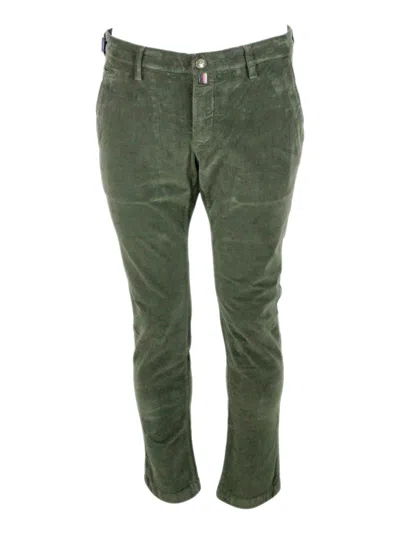 Jacob Cohen Trousers In Green