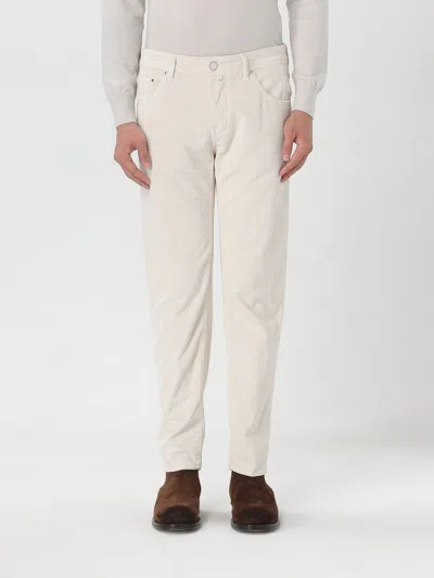 Jacob Cohen Pants  Men Color Beige In Neutral