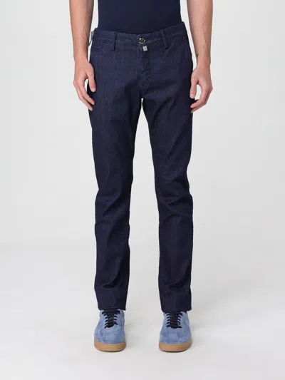 JACOB COHEN PANTS JACOB COHEN MEN COLOR BLUE,H09643009