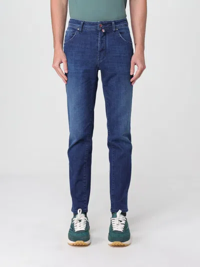 Jacob Cohen Trousers  Men Colour Blue