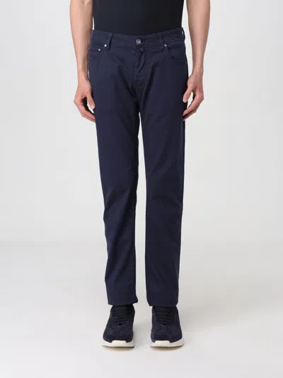 Jacob Cohen Trousers  Men Colour Blue