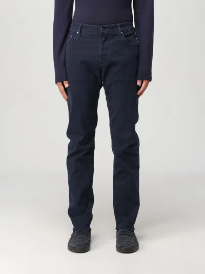 Jacob Cohen Pants  Men Color Blue In Blue