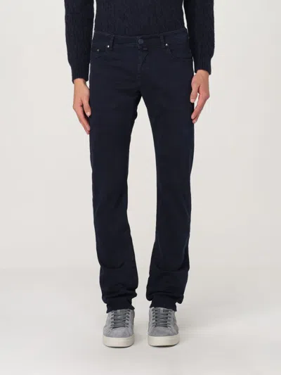 Jacob Cohen Trousers  Men Colour Blue In Blau