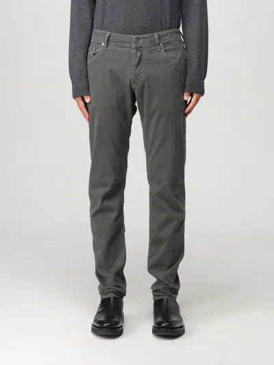 Jacob Cohen Trousers  Men Colour Grey 1 In Grau 1