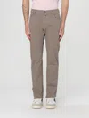 Jacob Cohen Logo-patch Trousers In Brown