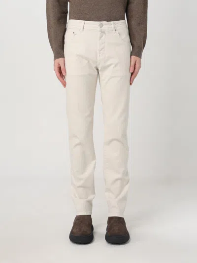 Jacob Cohen Pants  Men Color White In Weiss