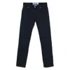 Jacob Cohen Navy Blue Slim Fit Nick Denim In Multicolor