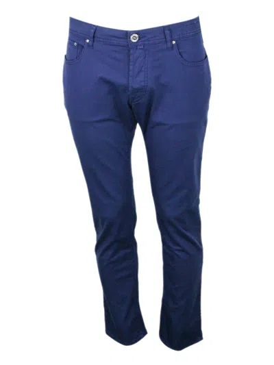 Jacob Cohen Pants In Reattivo Blu