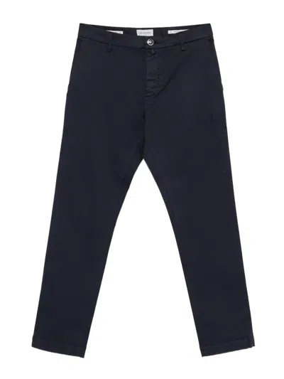 Jacob Cohen Pants With Button Fastening In Blue