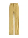 Jacob Cohen Hailey Trousers In Yellow
