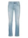 Jacob Cohen Patch-detail Cotton Jeans In Blue