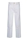 Jacob Cohen Cropped Peggy 5pkt Trousers In White