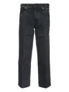 Jacob Cohen Peggy Stitched Belt Loop Jeans In Black