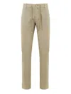 Jacob Cohen Beige Cotton Casual Pant In Neutral
