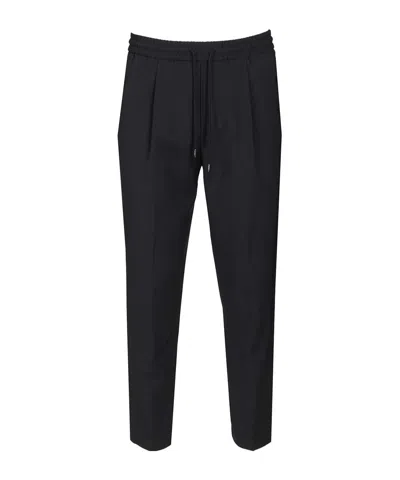 JACOB COHEN JACOB COHEN DRAWSTRING PLEATED TROUSERS