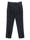 Jacob Cohen Pleated Pants In Blue