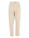 Jacob Cohen Pleated Trousers In Neutral
