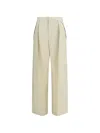 Jacob Cohen Beige Viscose Casual Pants In Neutral