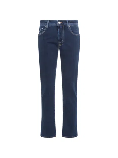 Jacob Cohen Slim Fit Jeans In Animal Print