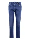 Jacob Cohen Regular Fit Straight Leg Denim Trousers In Blue