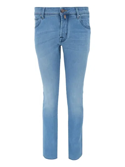Jacob Cohen Pocket Jeans In Blue