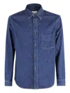 Jacob Cohen Pocket Long-sleeve Shirt In Blue