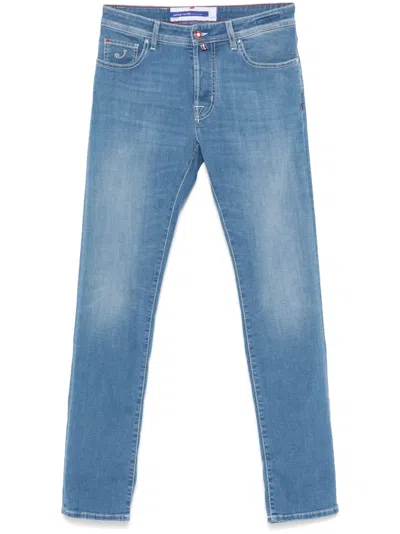 JACOB COHEN POCKET-SQUARE JEANS