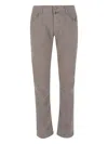Jacob Cohen Pocket-square Trousers In Gray