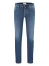 Jacob Cohen Pocketed Slim-fit Jeans In Blue