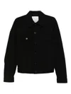 Jacob Cohen Point-collar Jacket In Black