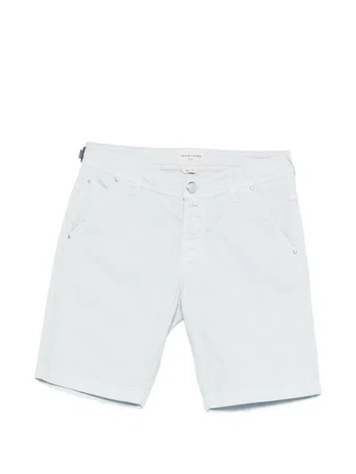 Jacob Cohen Polyester Cotton Bermuda Shorts In Gray