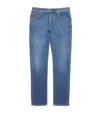 Jacob Cohen Pony-patch Bard Slim Jeans In Blue