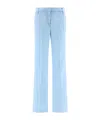 Jacob Cohen Selena Trousers Light Blue In Blue