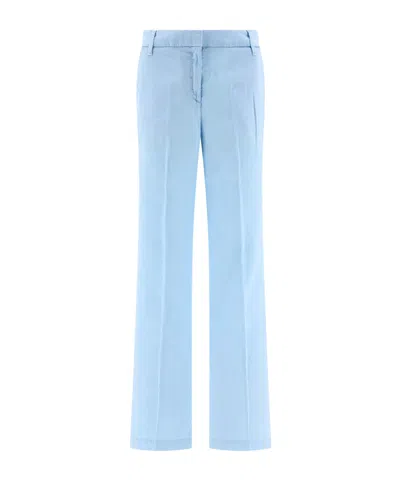 JACOB COHEN PRESSED-CREASE STRAIGHT-LEG TROUSERS
