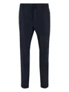 Jacob Cohen Pressed Creases Trousers In Blue