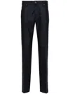 Jacob Cohen Prince Of Wales Check Trousers In Black