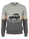 Jacob Cohen `range Rover` Sweaters In Gray
