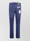 Jacob Cohen Regular Fit Straight Leg Denim Trousers In Blue