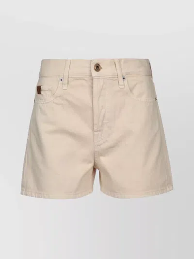 JACOB COHEN REGULAR SHORTS WITH BELT LOOPS AND POCKETS